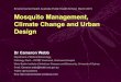 Managing Mosquitoes, Constructed Wetlands and Climate Change