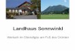 Landhaus Sonnwinkl