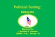 Malaysia: Political Setting