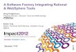 A Software Factory Integrating Rational & WebSphere Tools