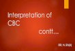 Interpretation of cbc 2