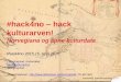 #hack4no - hack kulturarven!