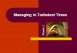 Chapter 01 Managing in Turbulent Times