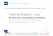 Exploring Integrated Design Process for Sustainable Urbanism