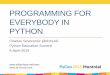 Programming for Everybody in Python