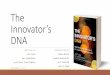The Innovator's DNA - NYU  Integrated Marketing Presentation