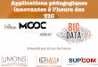 Applications pédagogiques innovantes : MOOCs & Big Data