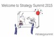 Welcome to Strategy Summit 2015