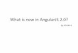 «What is new in AngularJS 2.0» - Дмитро Малєєв