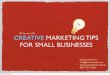 Creative marketing tips whitepaper