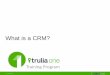 What is a CRM? Training Course