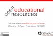 Open Educational Resources Overview for ACS Library Directors