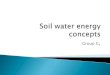 Soil water energy concept