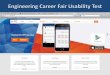 Engineering Fall Career Fair Usability testing