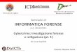 Cybercrime: investigazione forense e mitigazione (p.1)