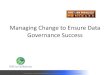 EDW Webinar: Managing Change for Successful Data Governance
