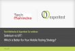 Experitest & Tech Mahindra Co-Webinar