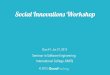 KMITL Social Innovations Workshop- Class 1