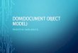 Dom(document object model)