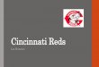 Lee Hanners Powepoint Assignment Cincinnati Reds