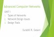 Types of Networks,Network Design Issues,Design Tools
