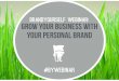 Grow Your Business With Your Personal Brand | @brandyourself