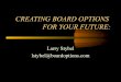 Developing Board Options in Your Career