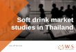 Thailand Soft Drink Market Research 2014 - W&S