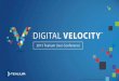 "Scaling Your Digital Marketing Programs to Reach a Global Audience" - VMware + SiteOlytics, Digital Velocity 2015
