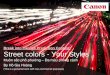 Break into Cannes Prediction Contest - 'Street Colors - Your Styles' for Cannon