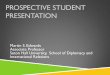 Edwards student recruitment presentation 2015