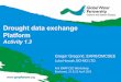 Fourth IDMP CEE workshop: Drought data exchange Platform by Gregor Gregorič