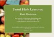 Southern SAWG - Food Hub Lessons: Early Decisions