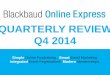 Online Express Quarterly Customer Webinar - Oct 2014