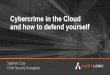 CyberCrime in the Cloud and How to defend Yourself