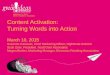 Content Activation: Turning Words into Action