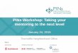 PINs Workshop: Taking your mentoring to the next level (Jan 24)