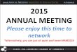 2015 Chapel Hill-Carrboro Chamber of Commerce Annual Meeting