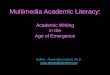 Multimedia literacy research_lockett