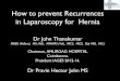 How to prevent hernia recurrence