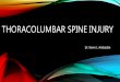 Thoraco Lumbar Spine Injury