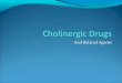 Cholinergic drugs thea