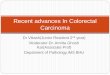 Recent advances in colorectal carcinoma