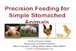 Precision feeding in livestock
