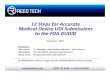 12 Steps for Medical Device UDI Submissions to the FDA GUDID