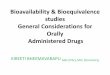 Regulatory requirements-BA/BE Studies