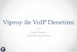 Viproy ile VoIP Güvenlik Denetimi