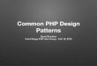 Common design patterns in php