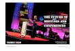 The Future Of Meetings And Conferences   By Peter Fisk   Feb 2010