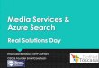 Azure Media Services & Azure Search